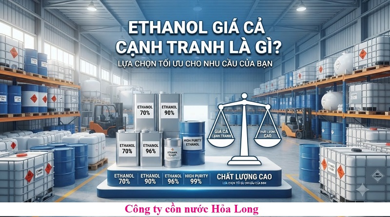 Cồn Ethanol Giá Cạnh Tranh – Giải Pháp Tối Ưu Chi Phí Cho Doanh Nghiệp
